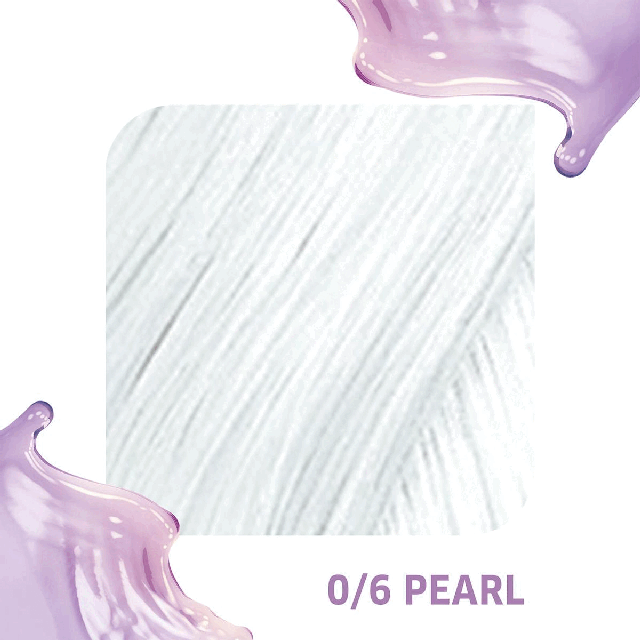 0/6 Pearl. Semi-Permenant Colour enhance. Condiitoning colour enhancer. Direct Dies and Vitamin Care Complex. Lasts Up to 10 Shampoos. Colour, depth and tone. Quick and Easy Application