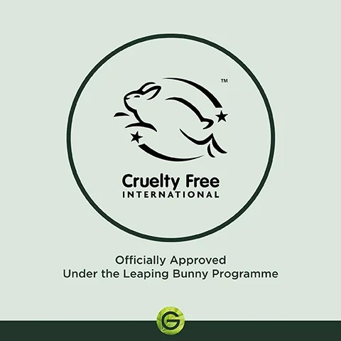 cruelty free international. officially approved under the leaping bunny programme