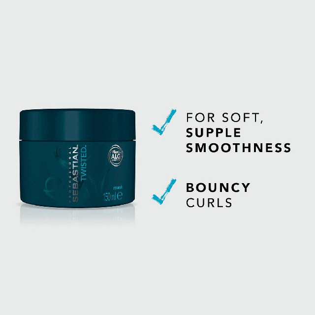 Image 1- For soft, supple smoothness,Bouncy curls. Image 2- How to use,Use on clean wet hair. Image 3-Combine with Twisted Shampoo & Twisted Conditioner for best results