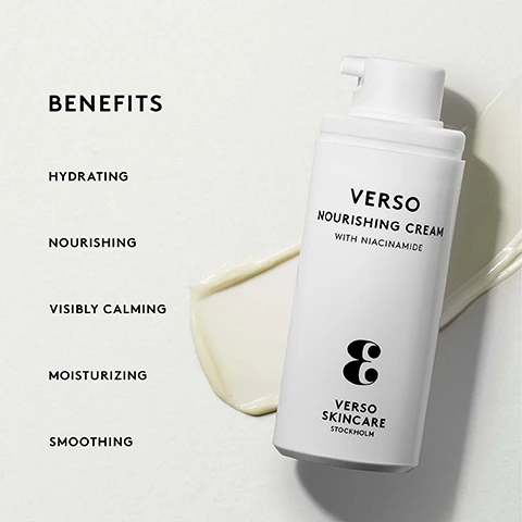 Image 1, benefits = hydrating, nourishing, visibly calming, moisturising, smoothing. image 2, clinically proven results from an independent study. 20 healthy female and male volunteers with sensitive and normal skin were included in the study. moisture level increased by an average of +20% after only 7 days. the product was well tolerated by all volunteers. dermatologist of clinical study.