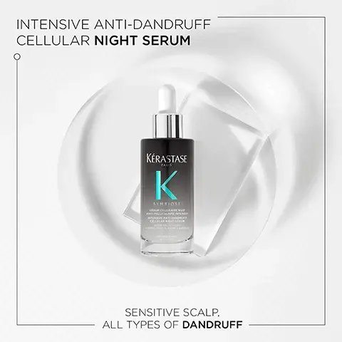 Image 1, INTENSIVE ANTI-DANDRUFF CELLULAR NIGHT SERUM KÉRASTASE PALIS K SYMBIOSE COLLEGAR GH SENSITIVE SCALP, ALL TYPES OF DANDRUFF Image 2, SALICYLIC ACID | BIFIDUS PIROCTONE OLAMINE
