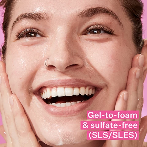 Image 1, visible results with the 3 step system, before and after 8 weeks. Image 2, 100% reported clearer looking complexion and does not dry out skin. Image 3, step 1 = cleanser, step 2 = toner, step 3 = lotion. Image 4, 2% salicylic acid prevents future breakouts.