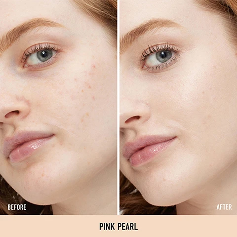 Image 1, before and after. image 2, mineral rich sugar to help prevent pollutants from penetrating skin. vegan hyaluronic acid to instantly smooth and hydrate skin.