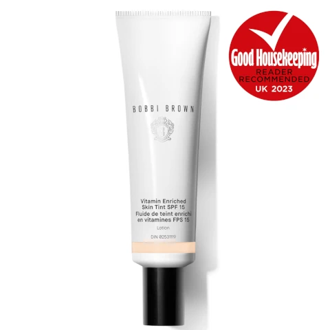 Image 1, good housekeeping reader recommended uk 2023. Image 2, Hyaluronic acid and shea butter help instantly moisturize, soften, and condition. Blend of vitamins B, C and E helps nourish skin. Image 3, Vitamin enriched skin tint spf 15- natural finish, sheer coverage, 2-in-1 moisturizing tint. Skin long-wear weightless foundation SPF 15. Natural matte, medium buildable, breathable 16-hour wear. Intensive serum foundation SPF 40/30. Radiant, medium, hydrating, serum-infused formula. Intensive serum foundation SPF 40/30. Radiant, medium, hydrating, serum-infused formula. Skin foundation stick. Natural, medium to full, hydrating on-the-go coverage.