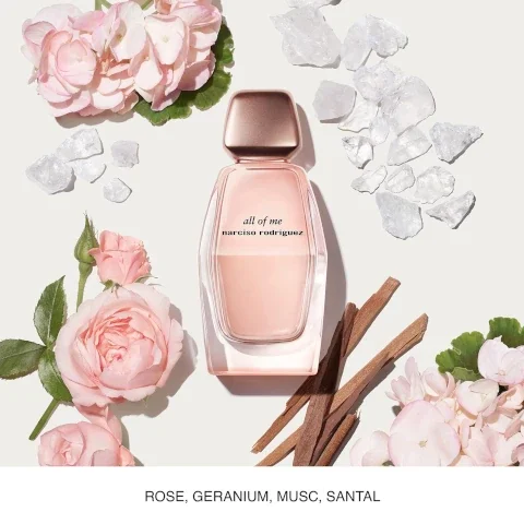 rose, geranium, musc and santal
