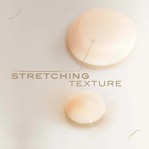 Image 1 - A close-up image of two creamy, beige blobs of substance on a pale background, with the text STRETCHING TEXTURE prominently displayed.
Image 2 - A woman is gently touching her cheek while holding a bottle of Lancaster Golden Lift Tightening Serum, and the image includes the text 100% SAY SKIN IS TIGHTENED IN JUST 2 WEEKS.
Image 3 - A silver and gold serum bottle labeled Lancaster Golden Lift is positioned against a dark, flowing background, with the text THE INSTANT LIFTING SERUM displayed nearby.
Image 4 - A bottle of Lancaster Golden Lift serum is shown with two small droplets of the product nearby, and the image includes text that reads I could see an immediate difference with my skin. My skin feels tighter and firmer and it also looks brighter. five stars, sarah, home tester club.
Image 5 - A woman with smooth skin applies a skincare product to her face while wearing a neutral-toned outfit, and the image includes the text THE LIFTING PROTOCOL.
Image 6 - A woman with her eyes closed is demonstrating a facial massage technique, holding her hands on her forehead and jawline; the image includes the text STEP 1 SMOOTH UPWARD FROM THE LOWER FACE TO THE FOREHEAD.
Image 7 - A model demonstrates a skincare technique by massaging her cheek with her fingertips, with accompanying instructions that read STEP 2 MASSAGE WITH FINGERTIPS FROM THE NASOLABIAL FOLDS OUTWARD.
Image 8 - An arrangement of three skincare products from Lancaster titled Golden Lift, featuring a tightening serum, eye-lifting cream, and sculpting cream, with instructions on usage and benefits listed alongside each product.