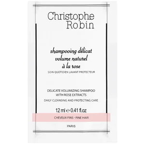 Christophe Robin Volumizing Shampoo with Rose (12ml) (Free Gift) - undefined undefined