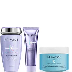 Kérastase Blond Absolu and Energising Scrub Trio 250ml - undefined undefined