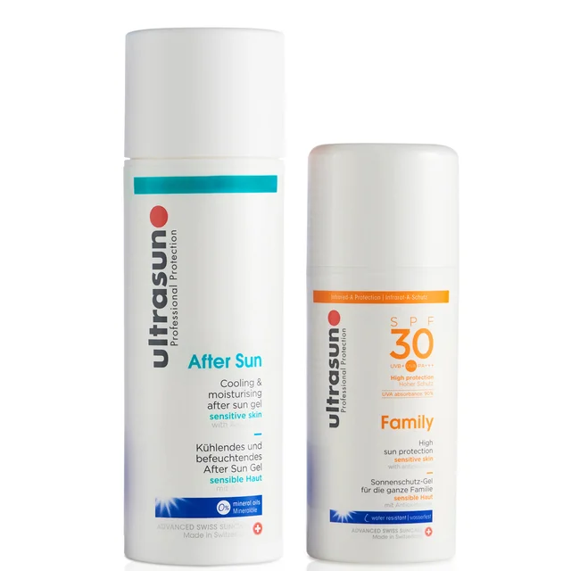 Ultrasun Family LSF 30 - Super Sensitive (100 ml) und Ultrasun Aftersun