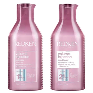 Redken Volume Injection Shampoo 300ml and Volume Injection Conditioner 300ml Duo - undefined undefined