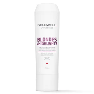 Goldwell Dualsenses Blonde and Highlights Anti-Yellow Conditioner 200ml - Size 200ml