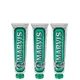 Marvis Classic Strong Mint Toothpaste Bundle (3 x 85 ml)