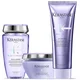 Kérastase Blond Absolu Lumiere Shampoo, Conditioner and Masque Trio