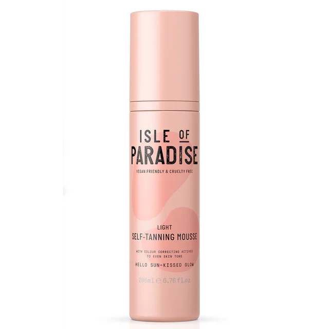 Isle of Paradise Self-Tanning Mousse - Light 200ml