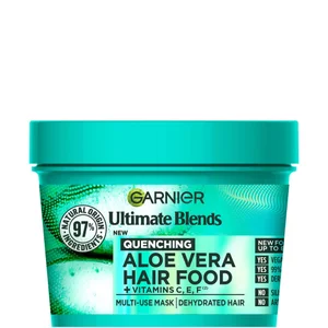 Garnier Ultimate Blends Hair Food Aloe Vera 3-in-1 Normal Hair Mask Treatment 390ml - undefined undefined
