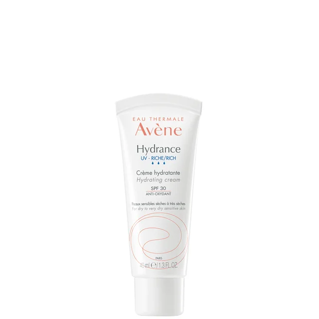 Avène Hydrance Rich-UV Hydrating Cream SPF30 Moisturiser for Dehydrated Skin 40ml