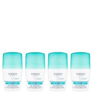 VICHY No Marks Roll-on Deodorant Set 4 x 50ml - undefined undefined