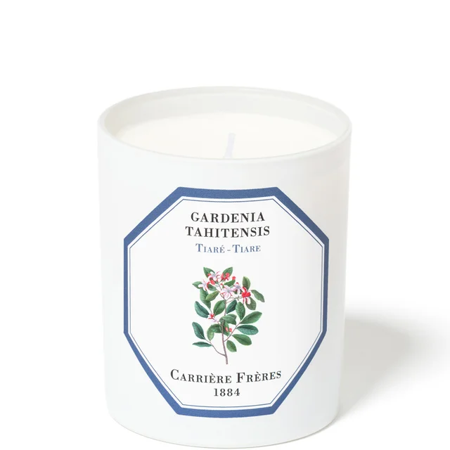 Carrière Frères Scented Candle Tiare - Gardenia Tahitensis - 185 g