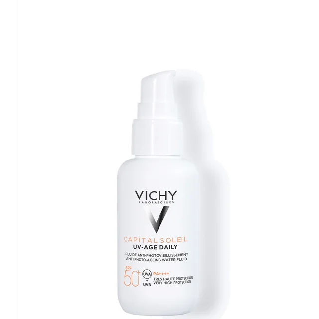 VICHY Capital Soleil UV Age Daily SPF 50+ Invisible Sun Cream with Niacinamide 40ml