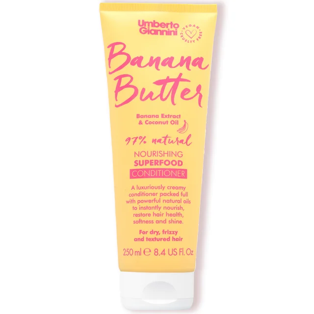 Umberto Giannini Bananenbutter nährende Superfood-Spülung 250ml