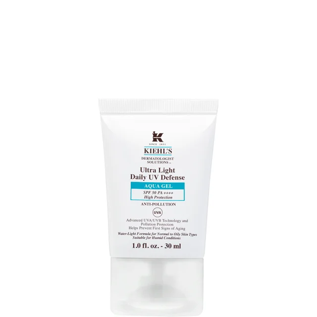Kiehl's Ultra Light Daily UV Defense Aqua Gel SPF 50 PA++++ (Various Sizes)