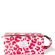 The Flat Lay Co. Open Flat Box Bag - Pink Leopard