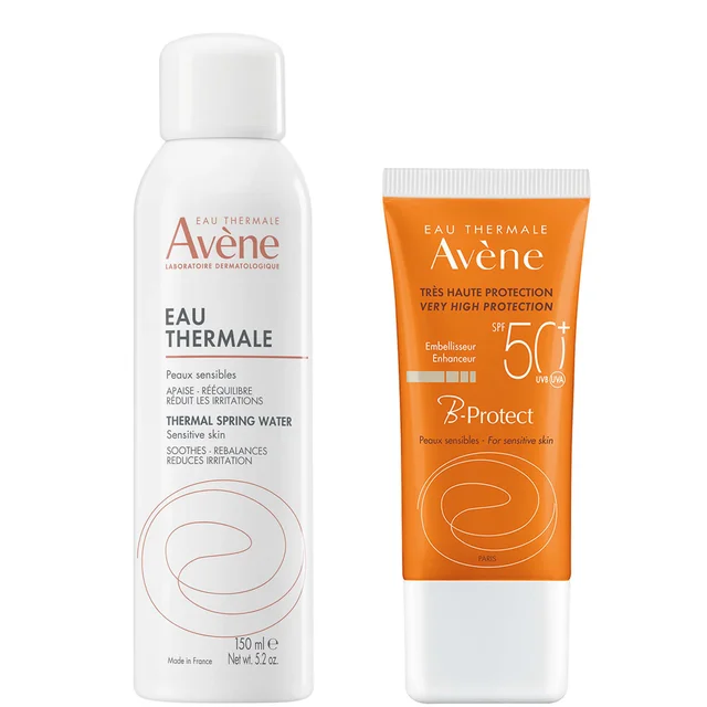 Avène SPF50 and Thermal Spring Water