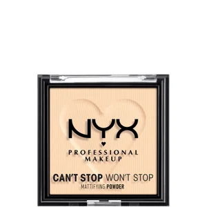 NYX Professional Makeup Can't Stop Won't Stop Mattifying Lightweight Powder 7g (Various Shades) - Shade Fair