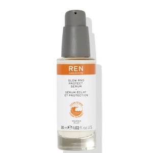 REN Clean Skincare Glow and Protect Serum 30ml - undefined undefined