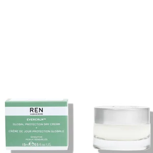 REN Clean Skincare Evercalm Global Protection Day Cream 15ml - Option Travel Size