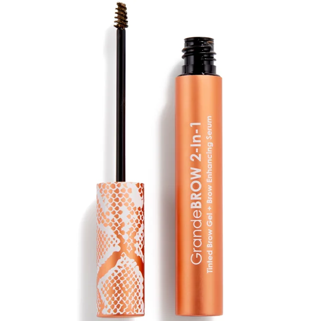 GRANDE Cosmetics GrandeBROW 2-in-1 Tinted Brow Gel and Brow Enhancing Serum 3.5ml (Various Shades)
