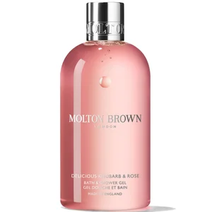 Molton Brown Delicious Rhubarb and Rose Bath and Shower Gel 300ml - undefined undefined