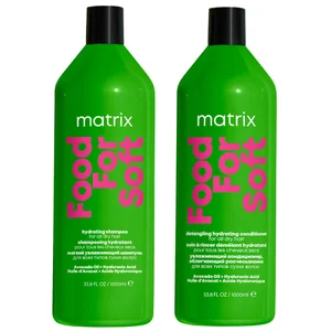 Matrix Food for Soft Hydrating 1000ml Shampoo and Conditioner with Avocado Oil and Hyaluronic Acid for Dry Hair Duo - undefined undefined