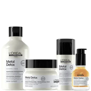 L'Oréal Professionnel Serié Expert Ultimate Metal Detox Routine Bundle - undefined undefined