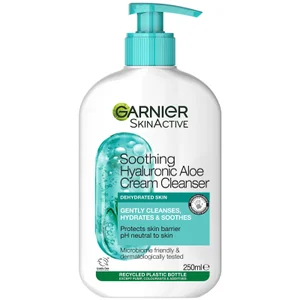 Garnier Skin Active Hyaluronic Aloe Soothing Cream Cleanser 250ml - undefined undefined