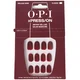 OPI xPRESS/ON Dark Red Press On Nails Gel-Like Salon Manicure - Malaga Wine