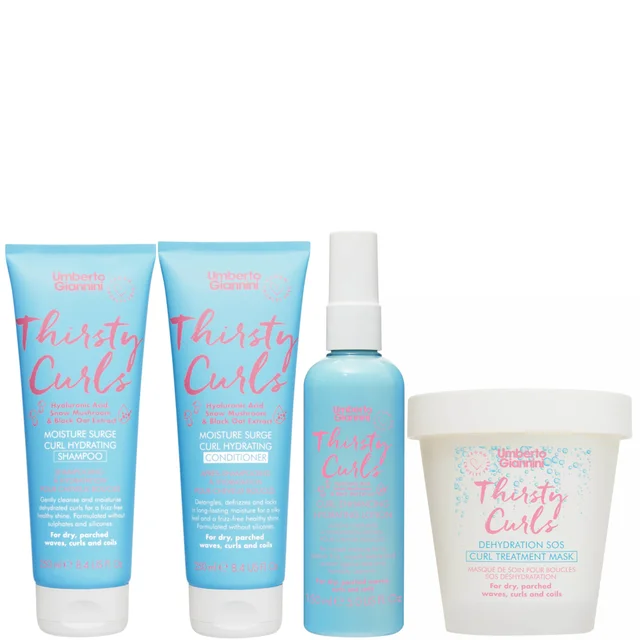 Umberto Giannini Thirsty Curls Hydration Bundle