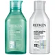 Redken Amino Mint Scalp Cleansing for Greasy Hair Shampoo and Acidic Bonding Concentrate Conditioner Bundle