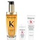 Kérastase Elixir Ultime L'Huile Originale Hair Oil 75ml for all hair types with Mini Deluxe Première Shampoo 30ml and Conditioner 30ml Duo