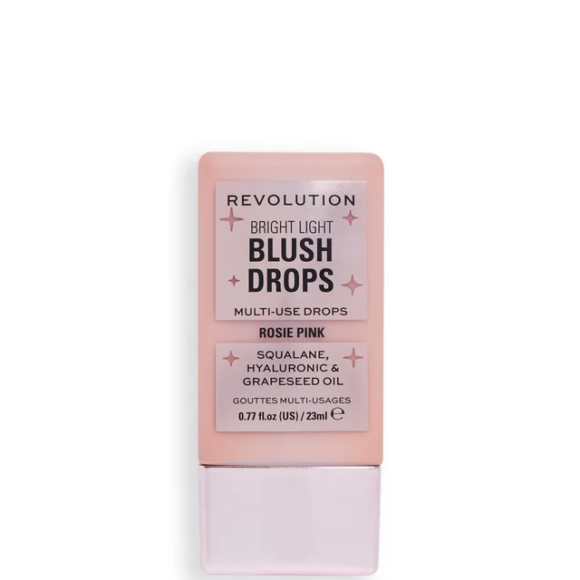 Makeup Revolution Bright Light Blush Drops - Pink Rosie