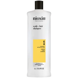 NIOXIN Scalp and Hair Thickening System 1 Shampoo for Natural Hair with Light Thinning 1L - undefined undefined