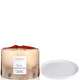 The White Company Winter Botanical Candle and Plate - Large