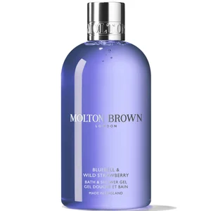 Molton Brown Bluebell & Wild Strawberry Bath & Shower Gel 300ml - undefined undefined