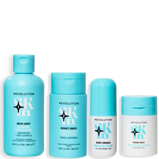 Revolution Skincare Happy Hydrate 4 Step Bundle