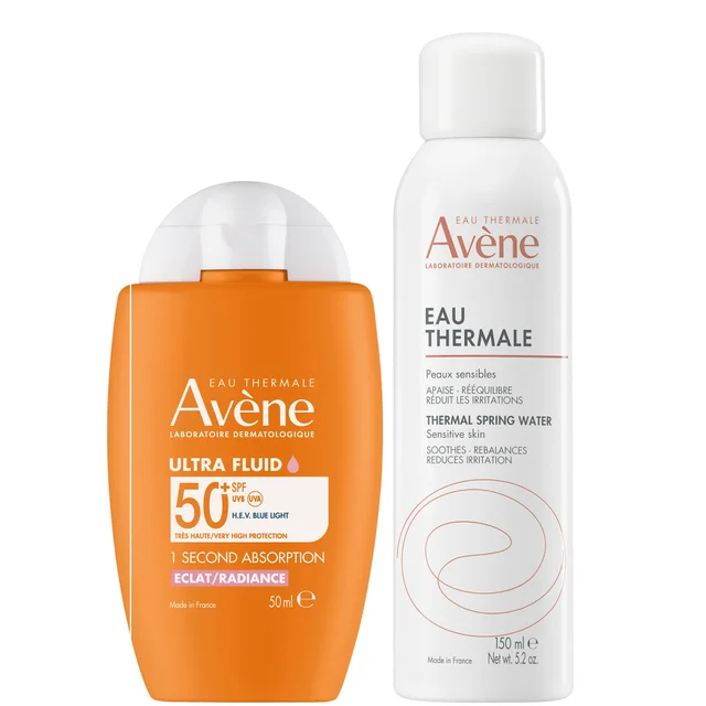 Avène Fluid Radiance and Thermal Water Bundle