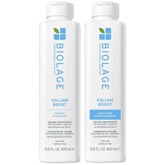 Biolage Volume Boost Shampoo 400ml and Conditioner 400ml Duo
