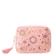 Elizabeth Scarlett Boho Mysticism Blush Pink Velvet Wash Bag