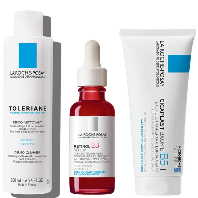 La Roche Posay Evening Skin Restoring Bundle