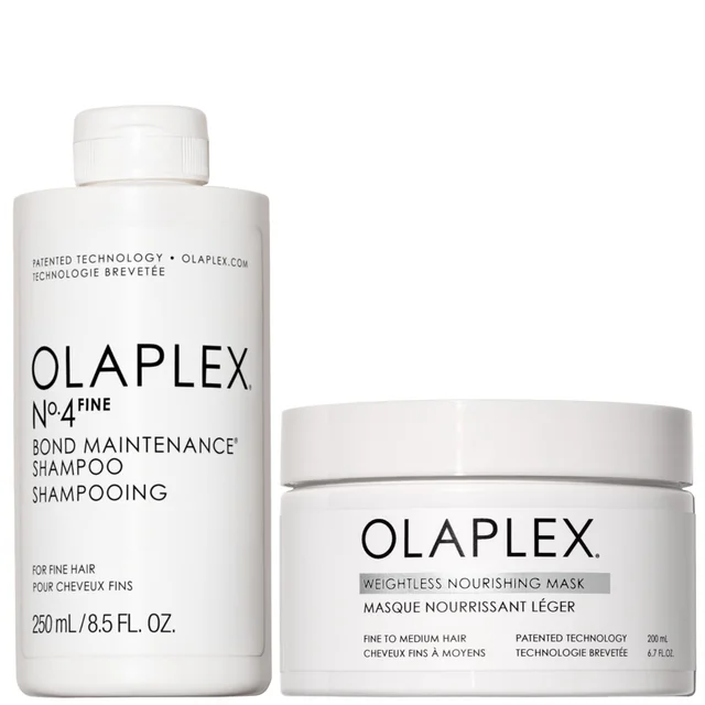 Olaplex No.4 Fine Shampoo & Weightless Nourishing Mask Duo